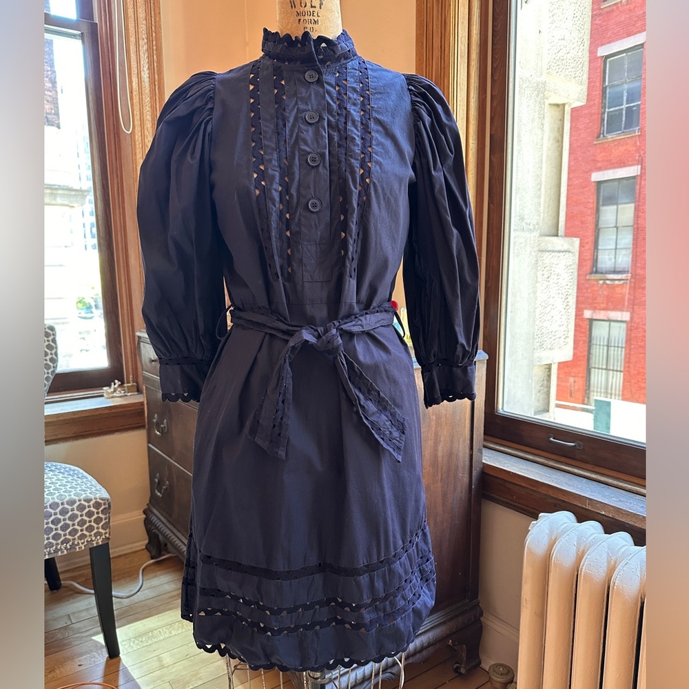 Antik Batik black cotton dress size XS 36